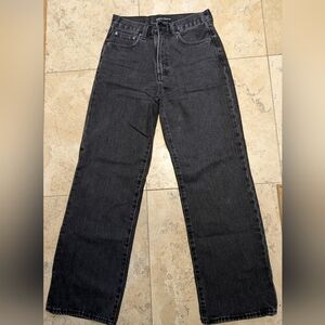 Denim Forum The Farrah Hi-Rise Wide Jean